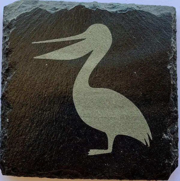 Pelican Slate Coaster